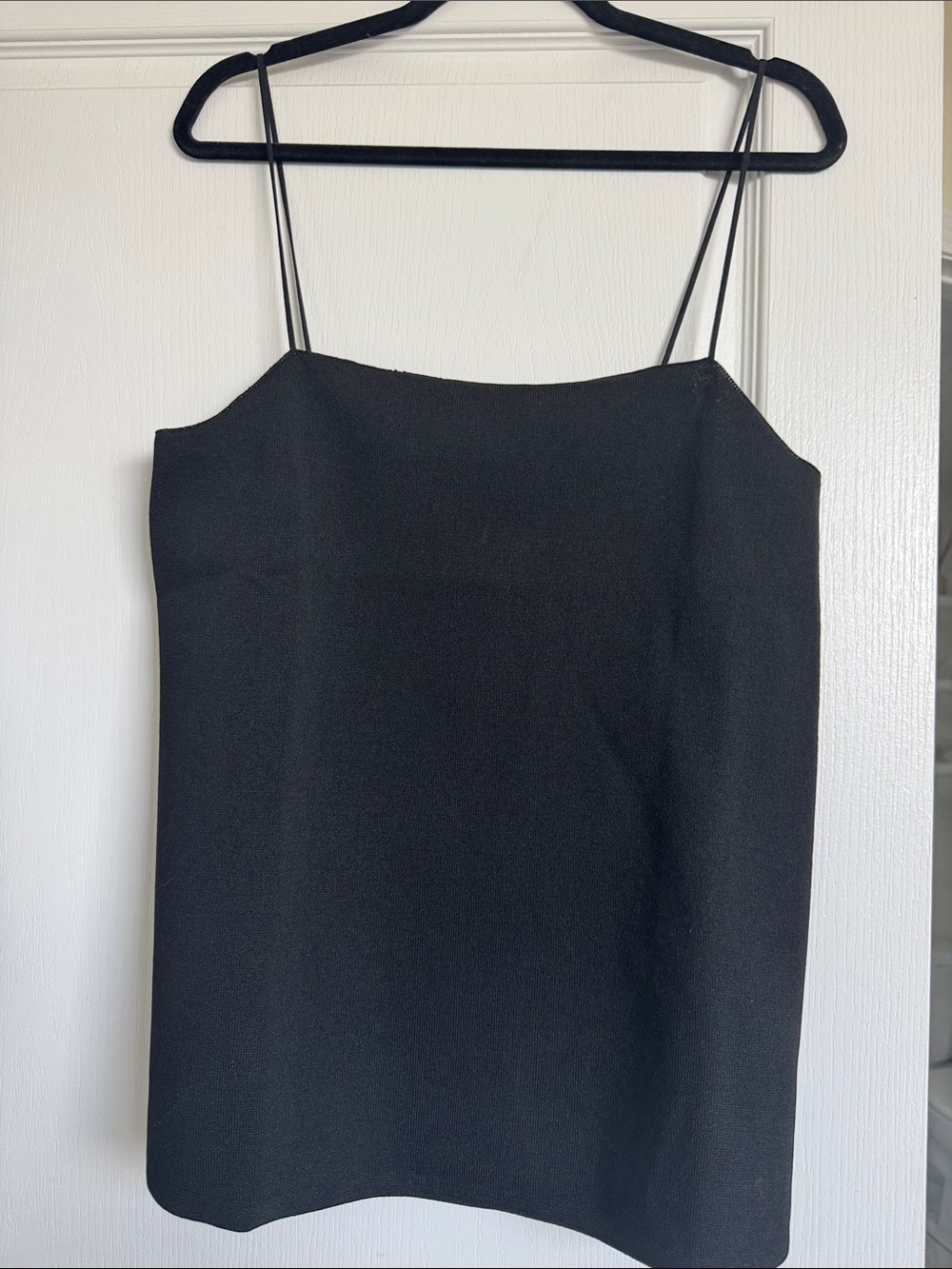 Women’s Black Spaghetti Strap Cami Top